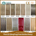 melamine mdf door skin/veneer laminated door skin/hdf primer door skin